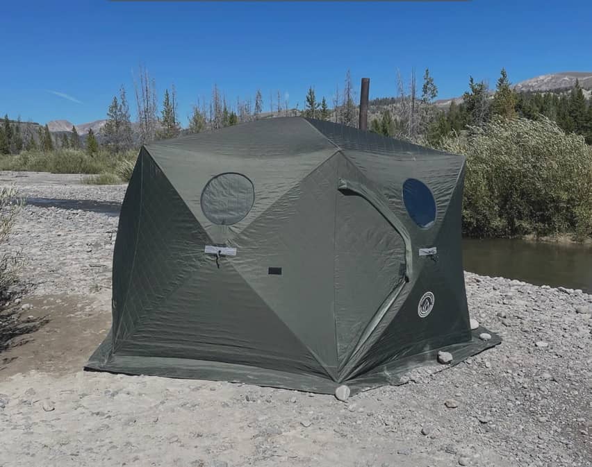 8-person sauna dome
