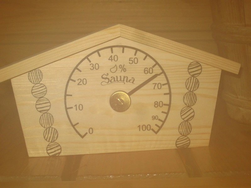 sauna hygrometer