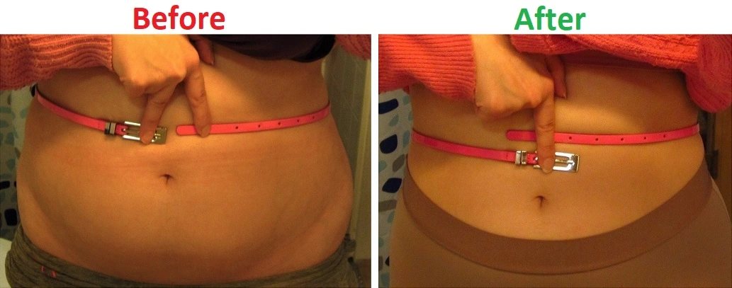 NOT a sauna weight loss before and after