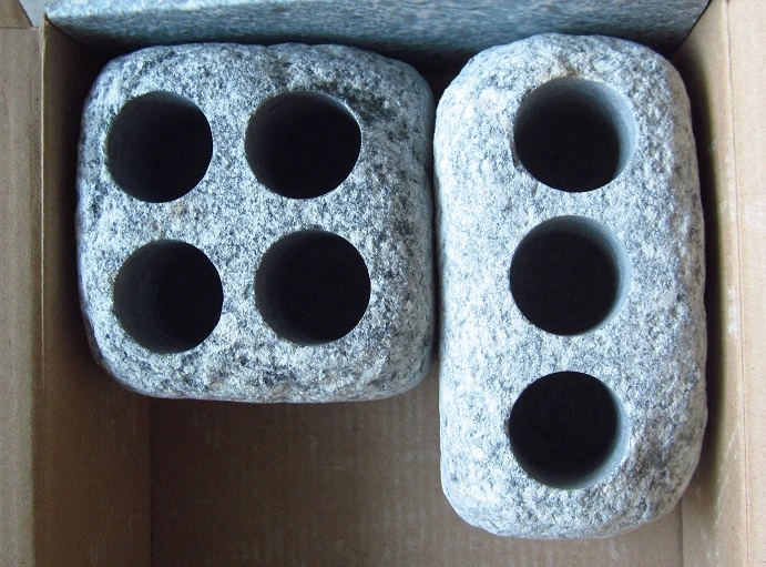 new steam stones in their package