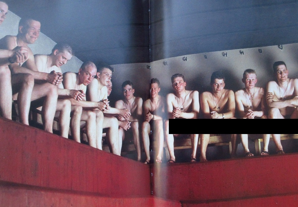 a big sauna for over 100 people