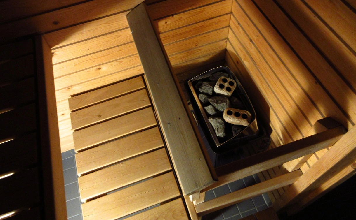how to clean a sauna from the inside