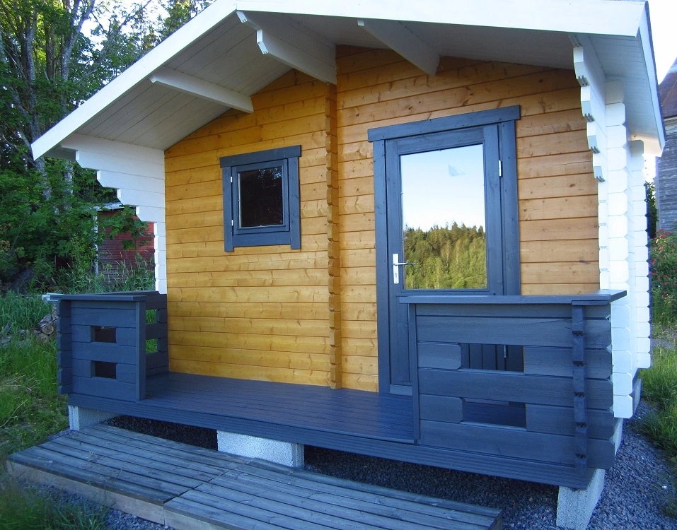 finished with sauna painting