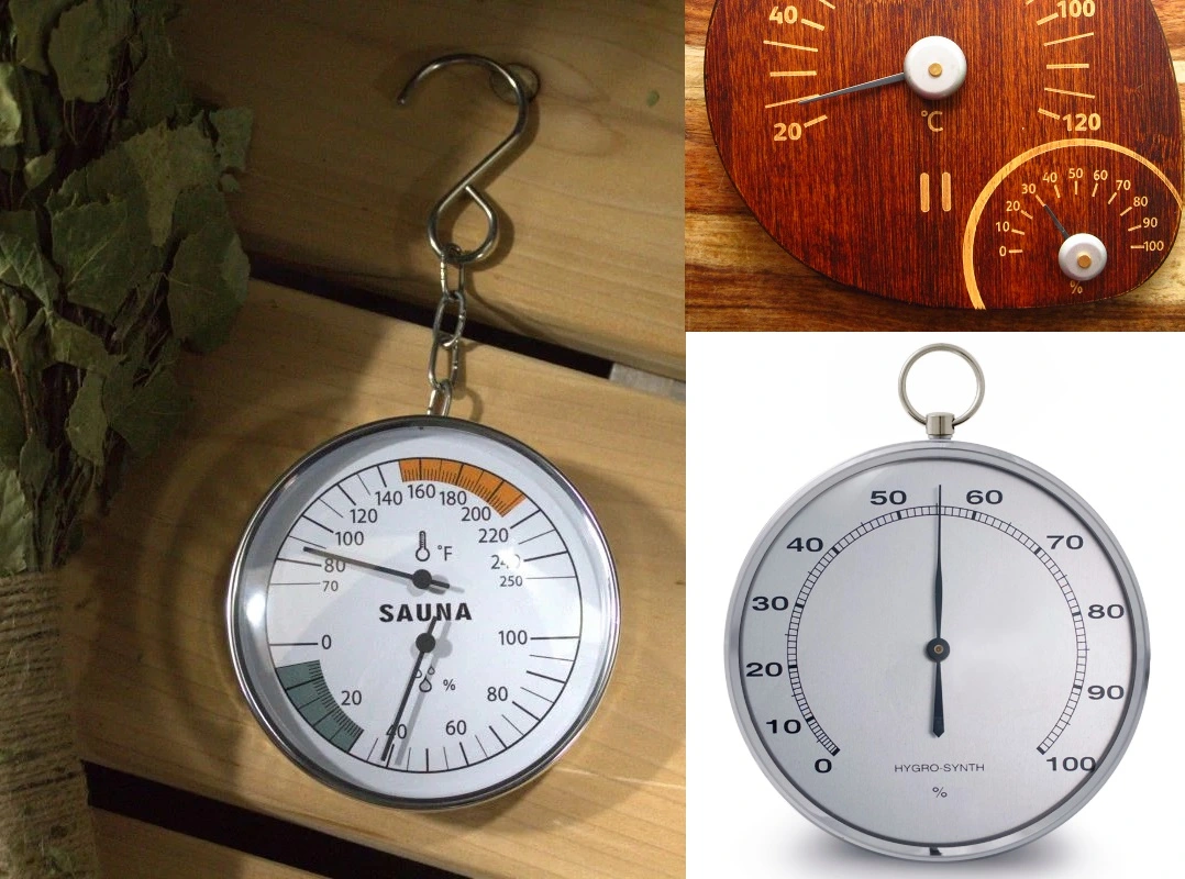 sauna hygrometers