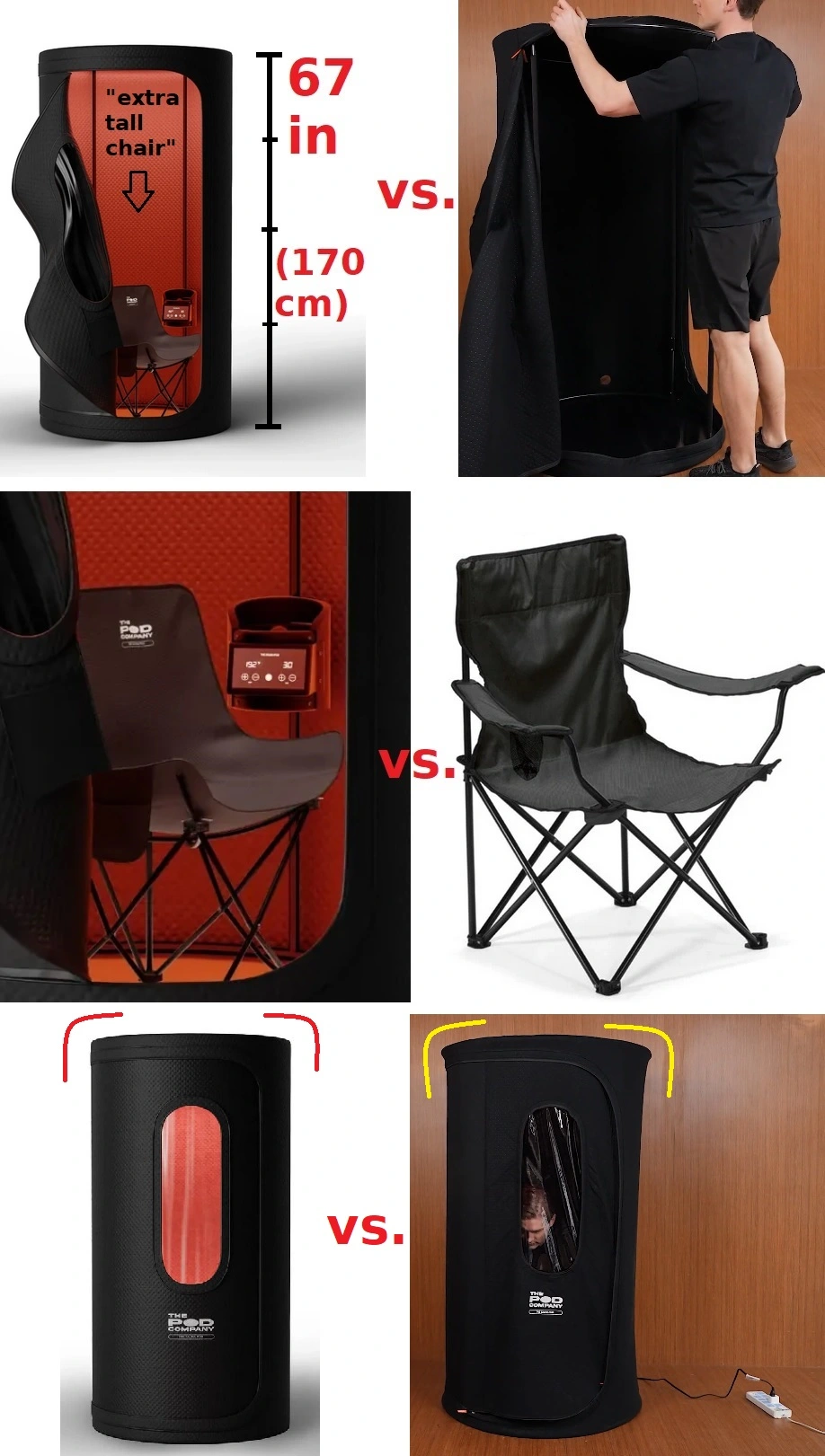 discrepancies between promo pictures and reality
