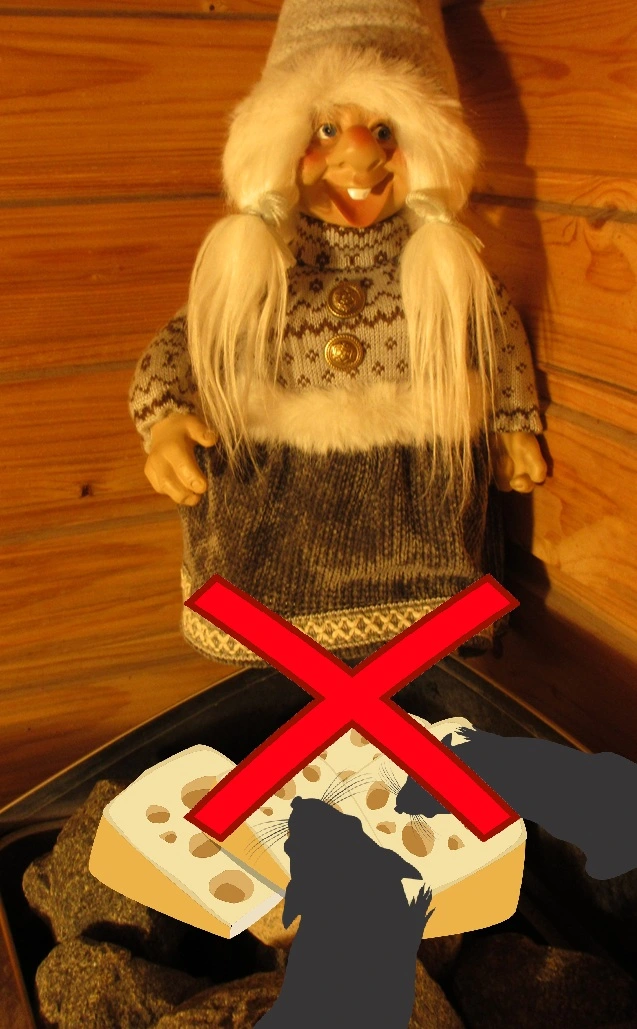 no food for the sauna elf