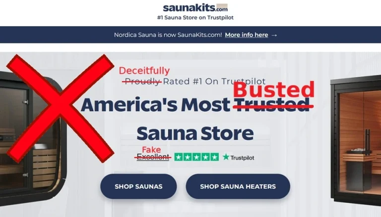 America's Most Busted Sauna Store