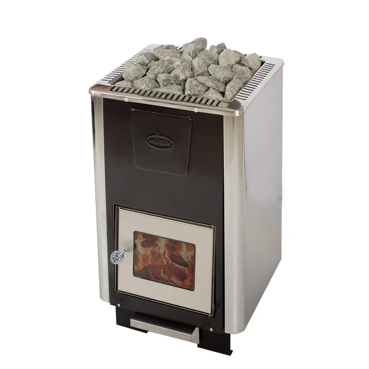 Misa wood sauna stove 111 seen from angle